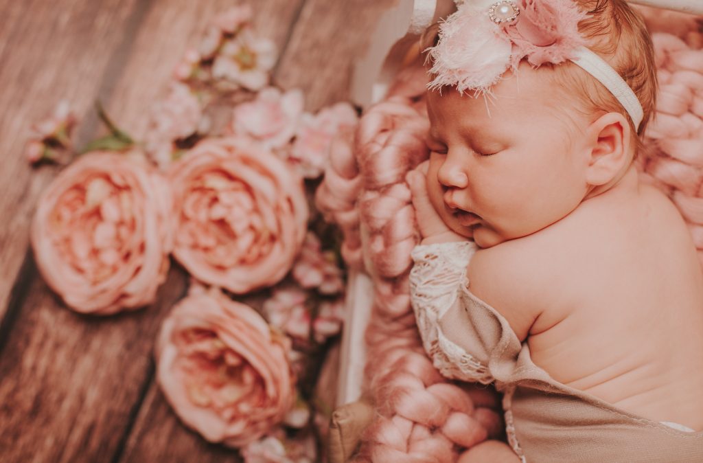 newborn posing pillows