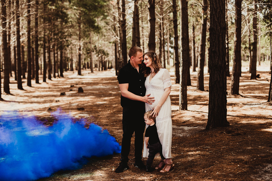 Gender Reveal photo shoot