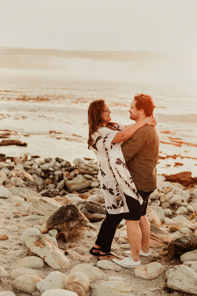 couple photo shoot sunset cape town