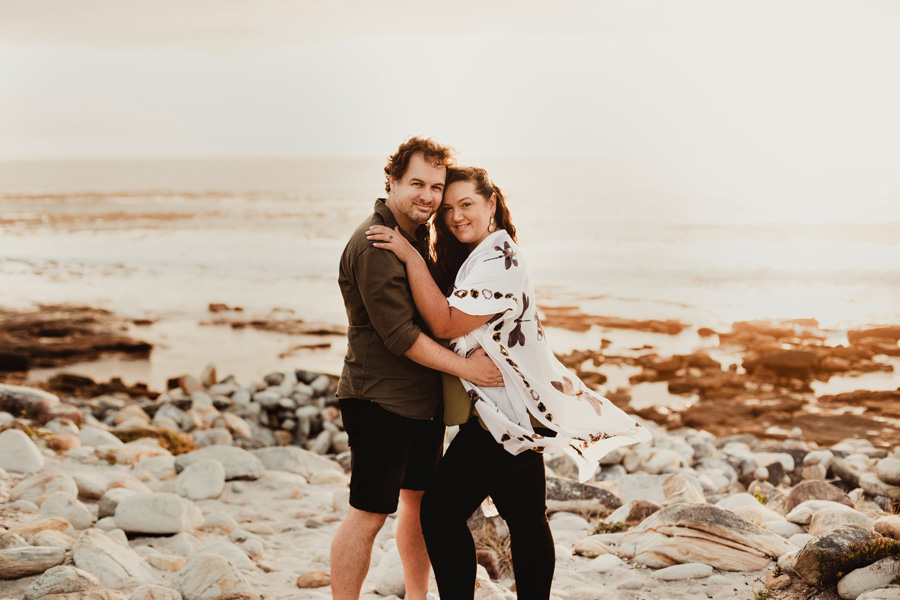 couple photo shoot sunset cape town