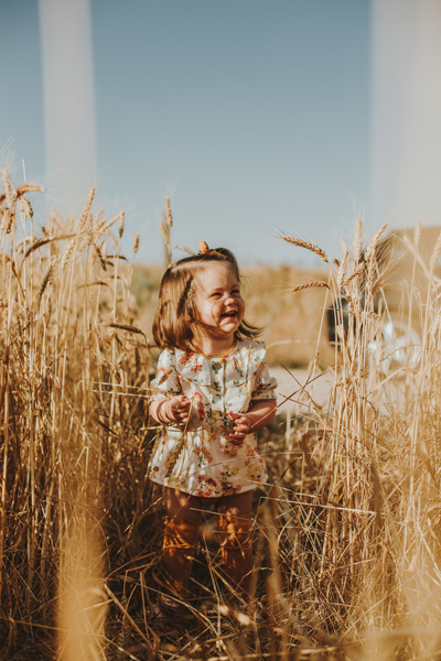 Family Photo Shoot Wheat Field Cape Town