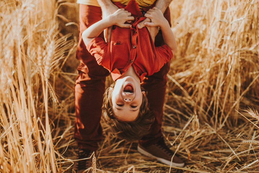 Family Photo Shoot Wheat Field Cape Town