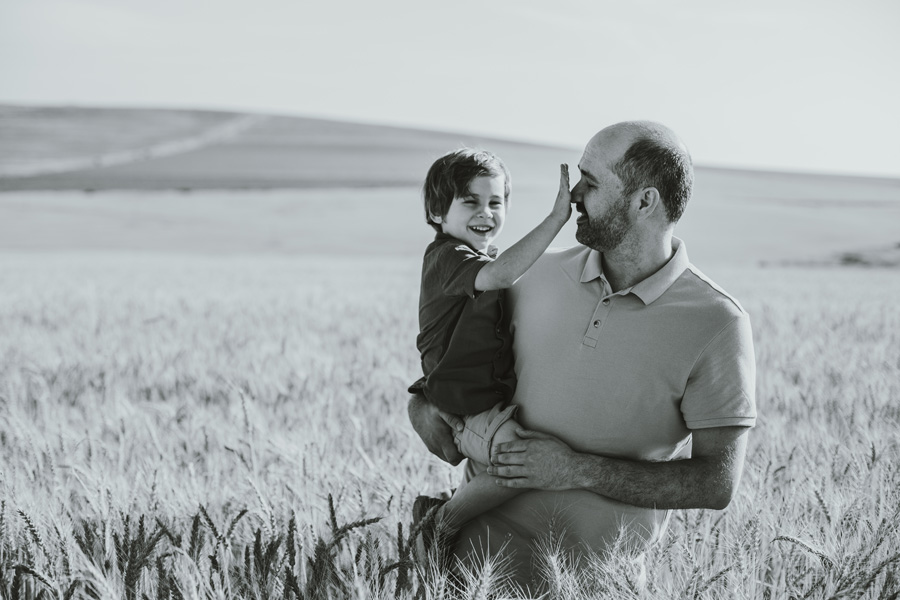 Family Photo Shoot Wheat Field Cape Town