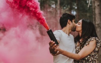 Smoke Bomb Gender Reveal for Nikita and Yakin | Tokai Forest | Cape Town Photographer