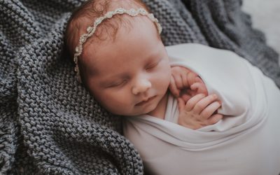 Little Ava-Leigh Newborn Photo Shoot | Studio Lifestyle Session | Cape Town Photographer