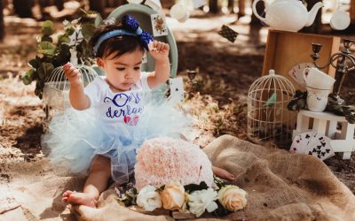 Alice in ONEderland Cake Smash | Tokai Forest | Cape Town Photographer