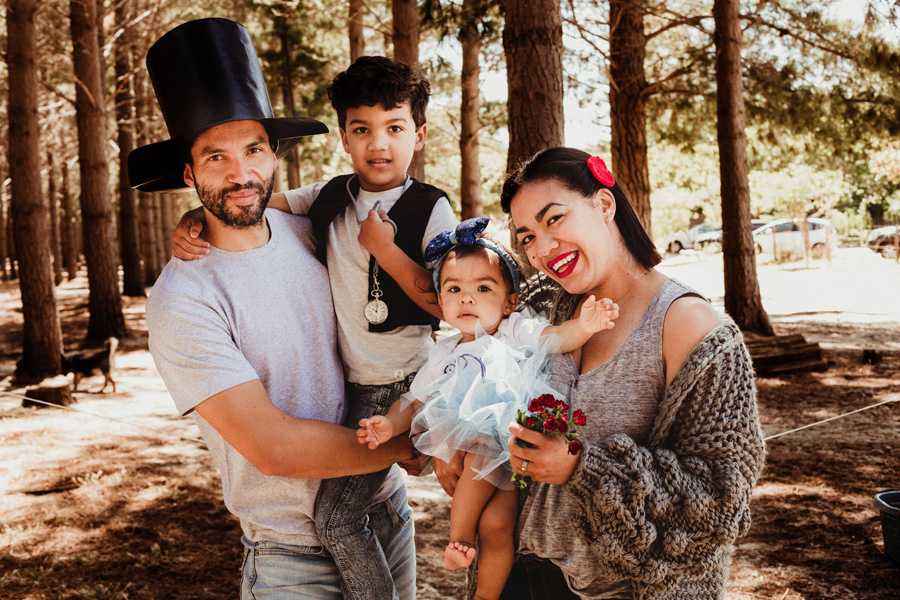 family photo shoot cape town tokai forest