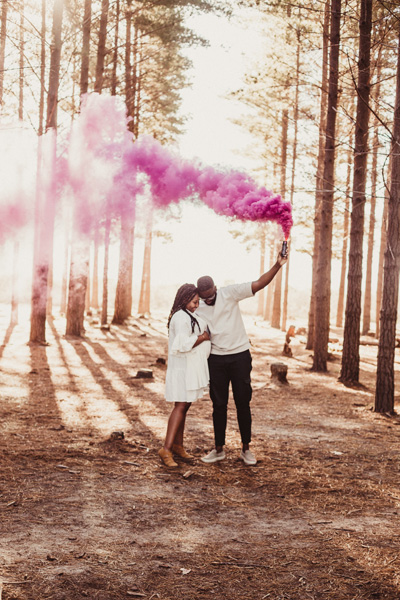 African Gender Reveal Tokai Forest Cape Town