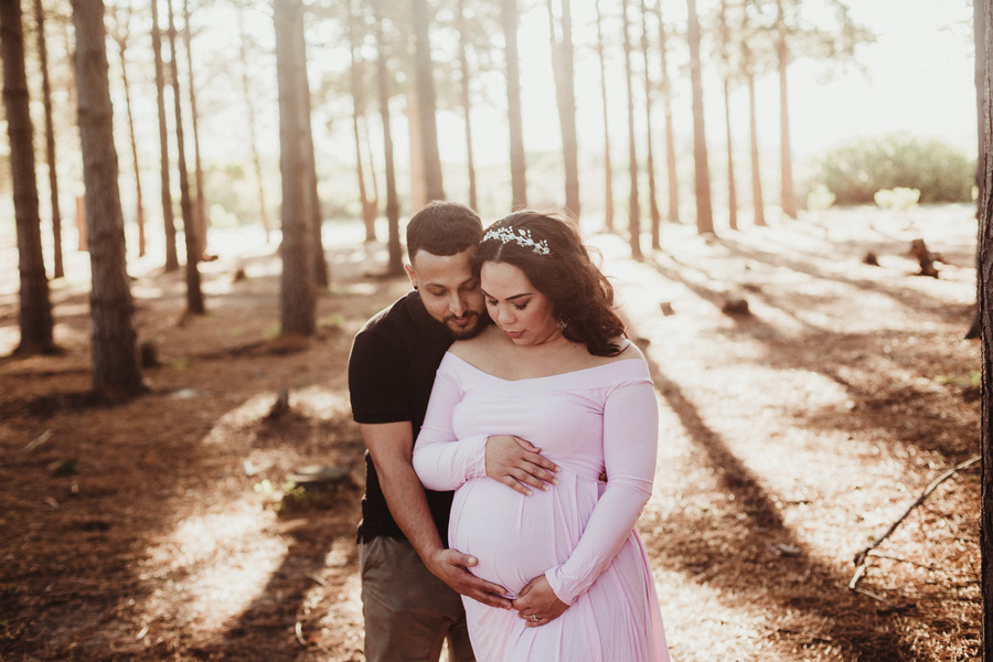 maternity shoot cape town forest