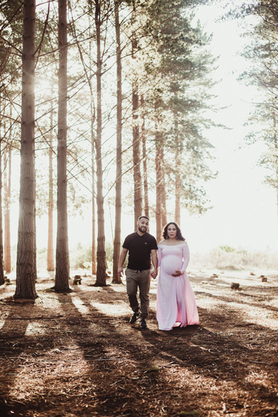 maternity shoot cape town forest