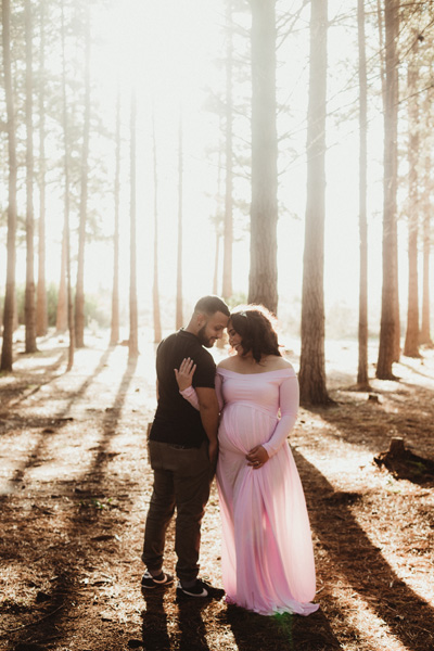 maternity shoot cape town forest