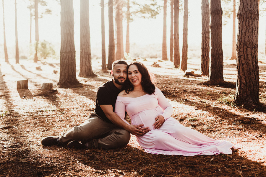 maternity shoot cape town forest