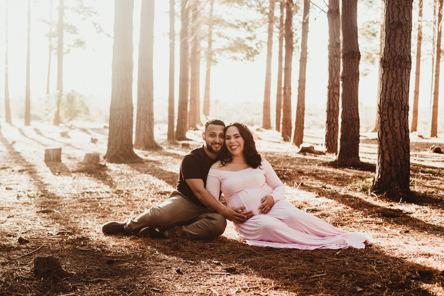 maternity shoot cape town forest