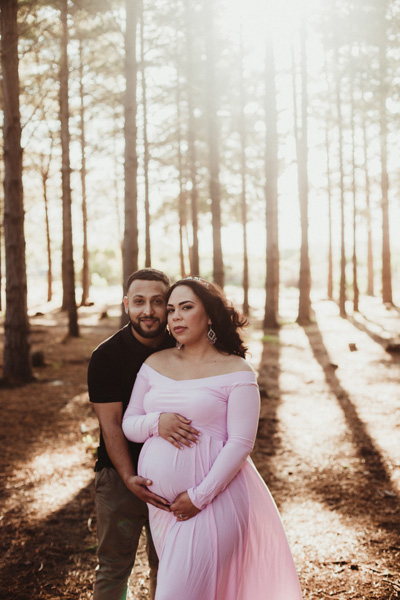 maternity shoot cape town forest