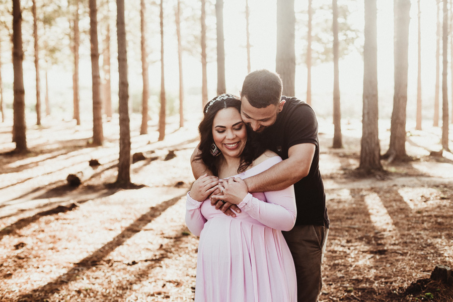 maternity shoot cape town forest