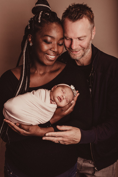 newborn photographer cape town baby girl and sibling