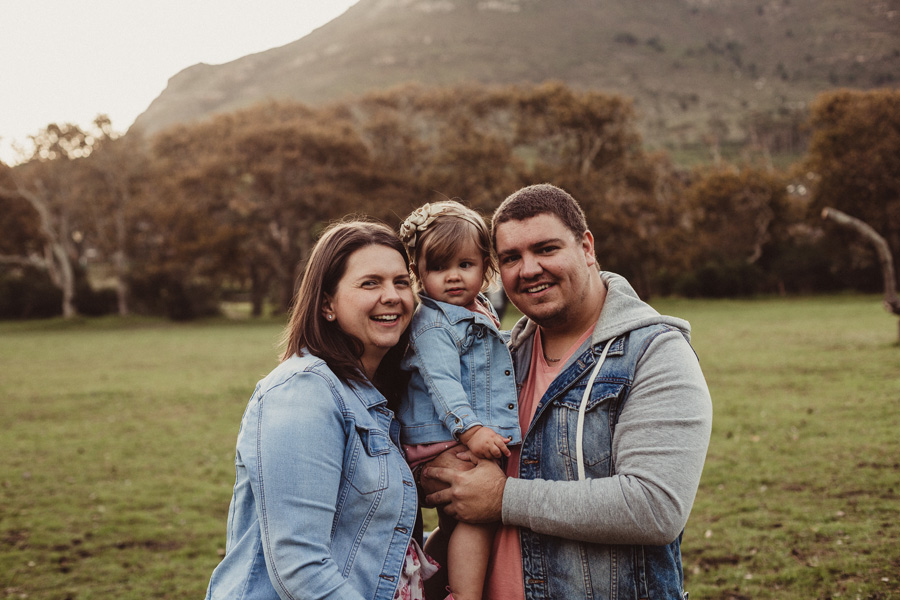 Family photo shoot forest cape town