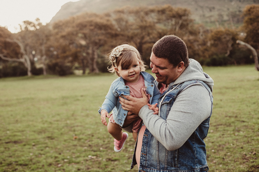 Family photo shoot forest cape town