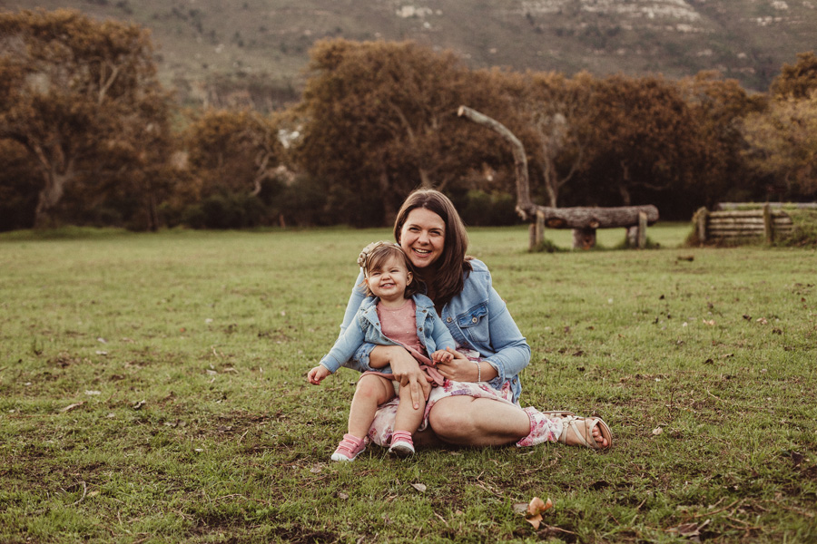 Family photo shoot forest cape town