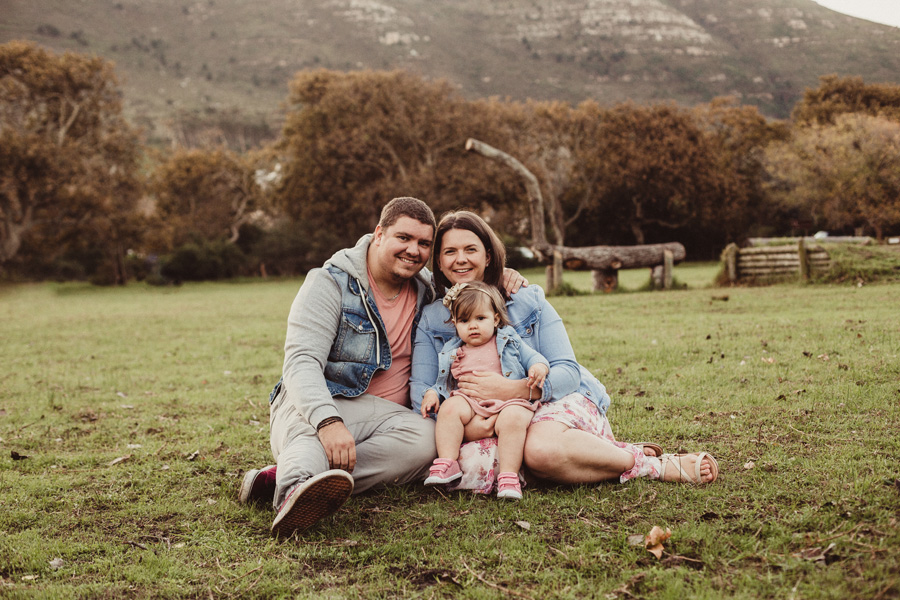 Family photo shoot forest cape town