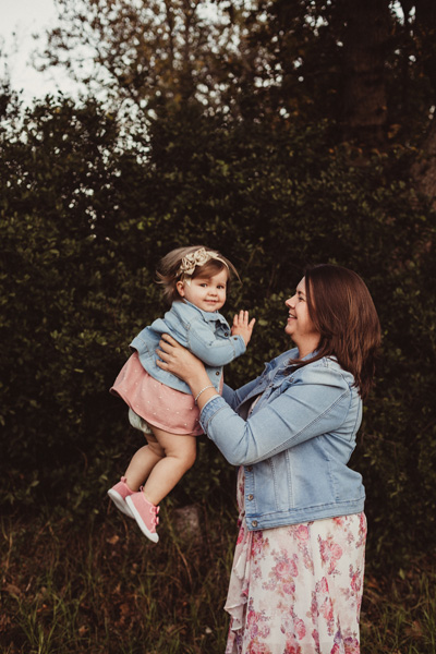 Family photo shoot forest cape town