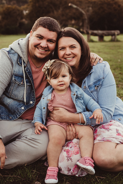 Family photo shoot forest cape town