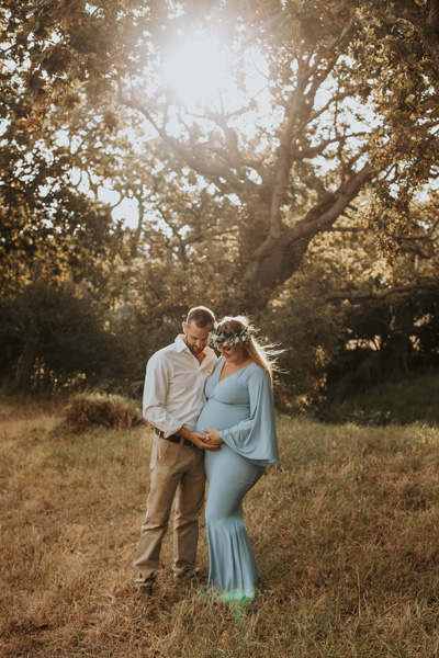 maternity photoshoot cape town forest