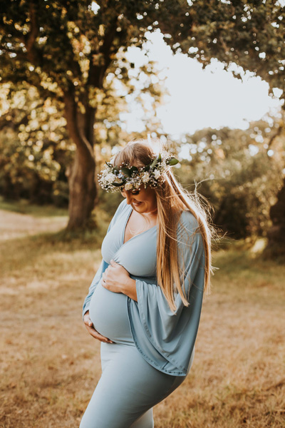 maternity photoshoot cape town forest