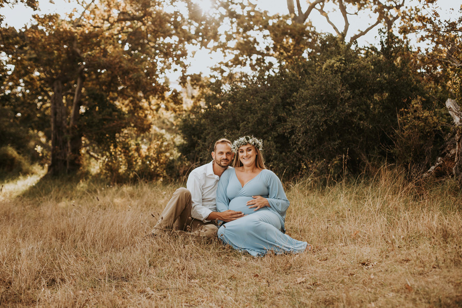 maternity photoshoot cape town forest