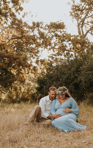 maternity photoshoot cape town forest