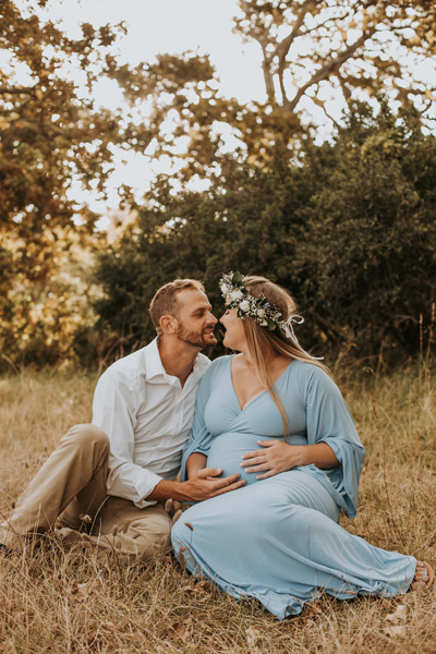 maternity photoshoot cape town forest