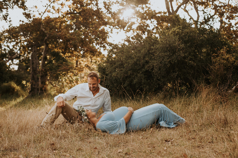 maternity photoshoot cape town forest