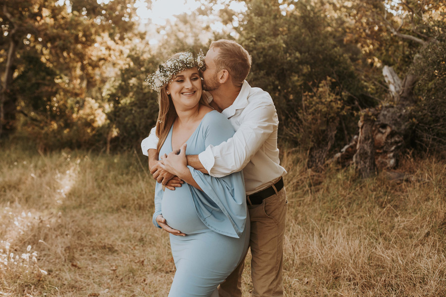 maternity photoshoot cape town forest