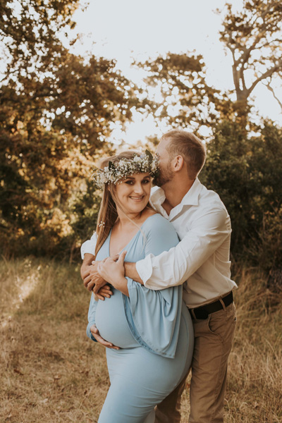 maternity photoshoot cape town forest