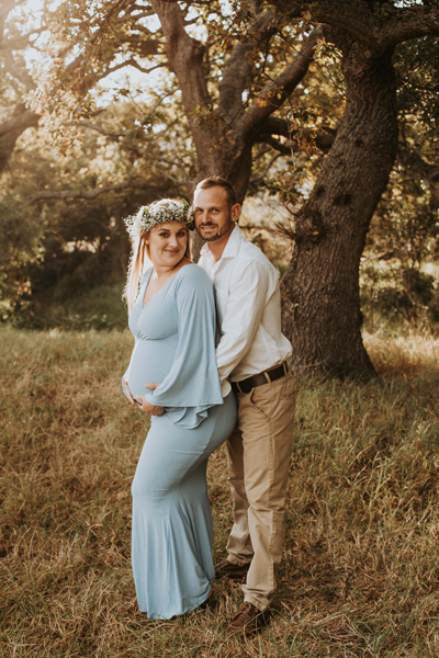 maternity photoshoot cape town forest