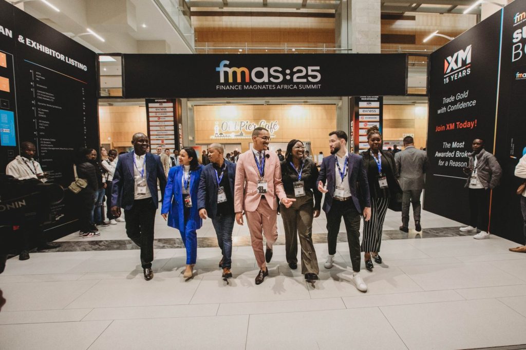 Buzzing atmosphere at the Just Markets exhibition stand during FMAS 2025 Summit