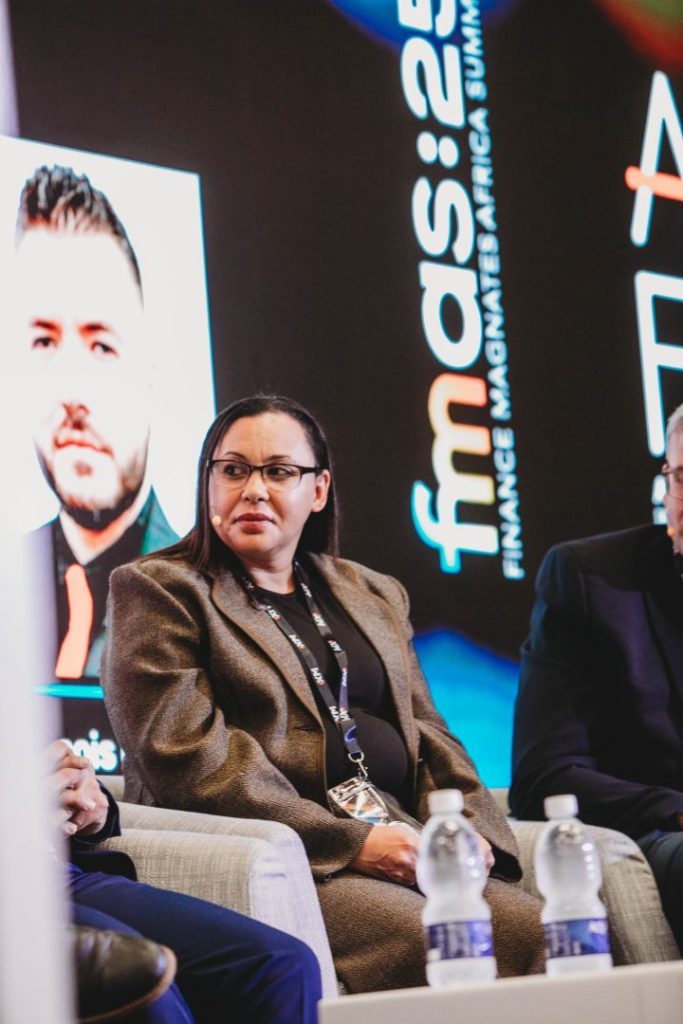 Cape Town event photographer capturing Just Markets stand at FMAS 2025 Summit panel discussions
