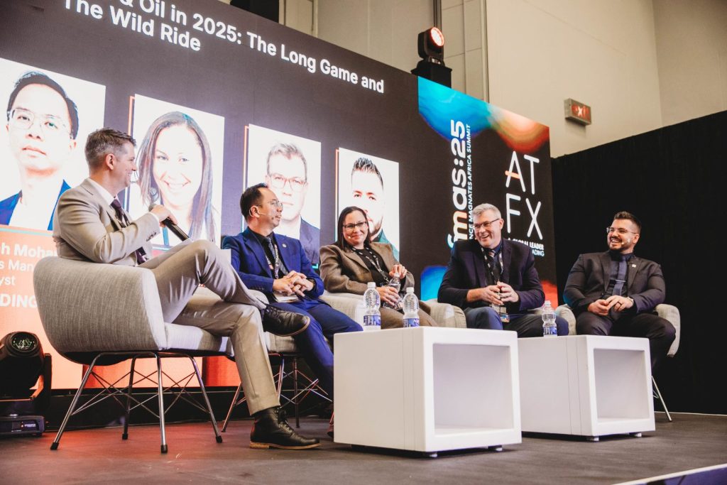 Cape Town event photographer capturing Just Markets stand at FMAS 2025 Summit panel discussions