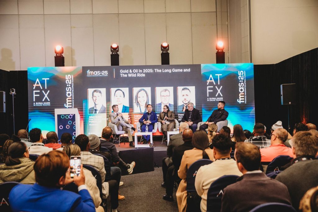 Cape Town event photographer capturing Just Markets stand at FMAS 2025 Summit panel discussions