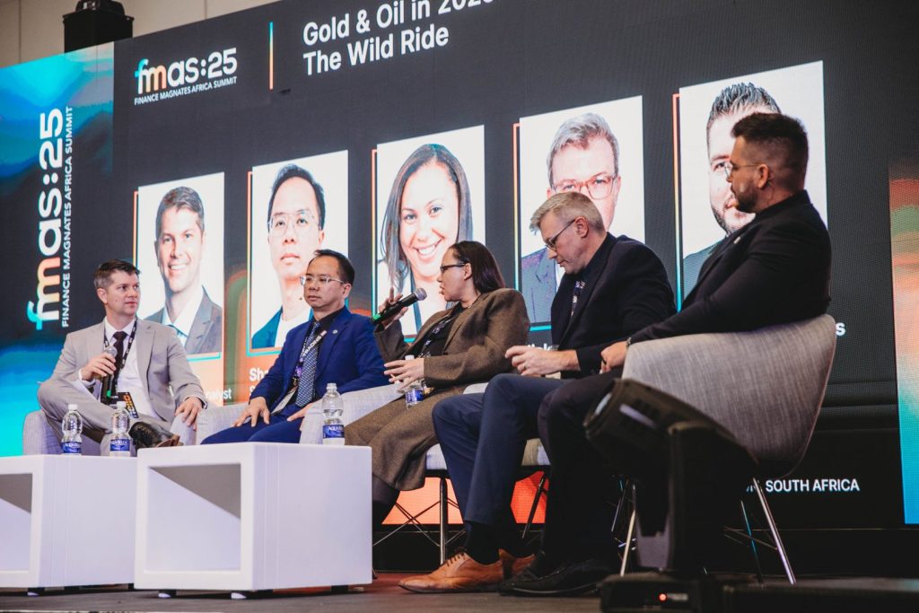 Cape Town event photographer capturing Just Markets stand at FMAS 2025 Summit panel discussions