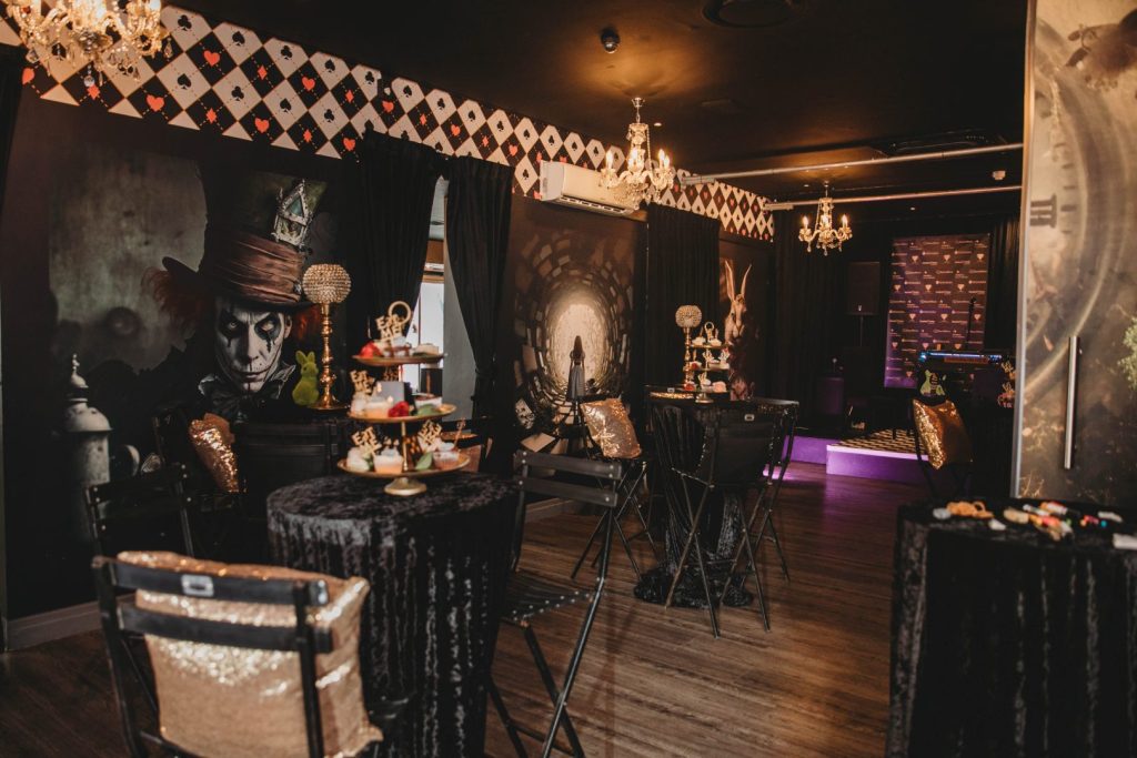 Elegant event setup with ambient lighting at the GuestRevu GREAT Awards in Cape Town