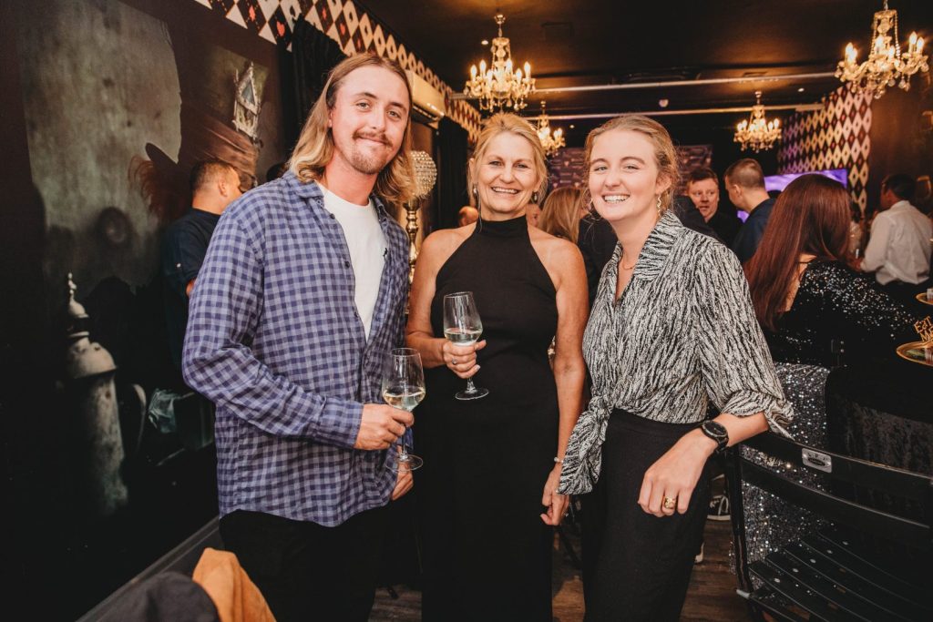 Guests enjoying gourmet canapés and drinks during the GREAT Awards celebration