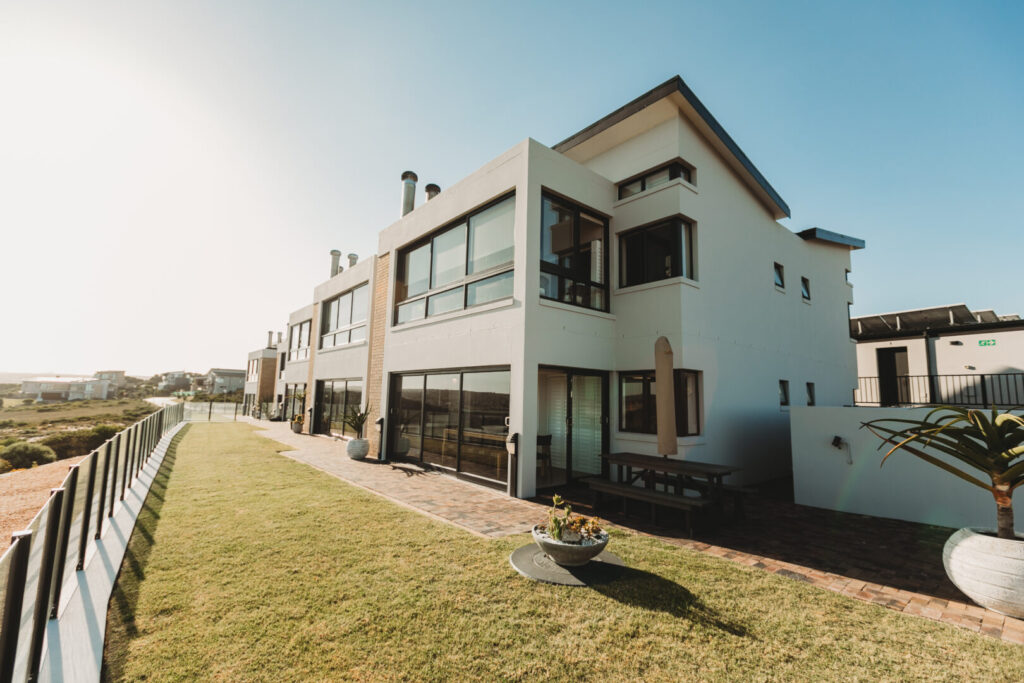 Holiday rental exterior in Stillbaai South Africa