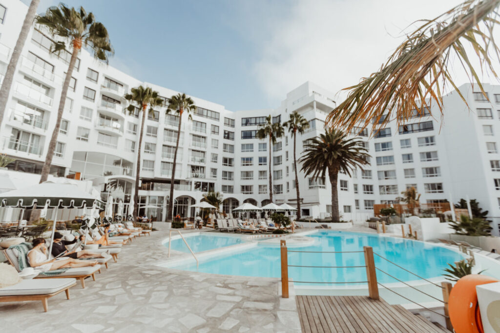 The President Hotel Cape Town Pool Side View